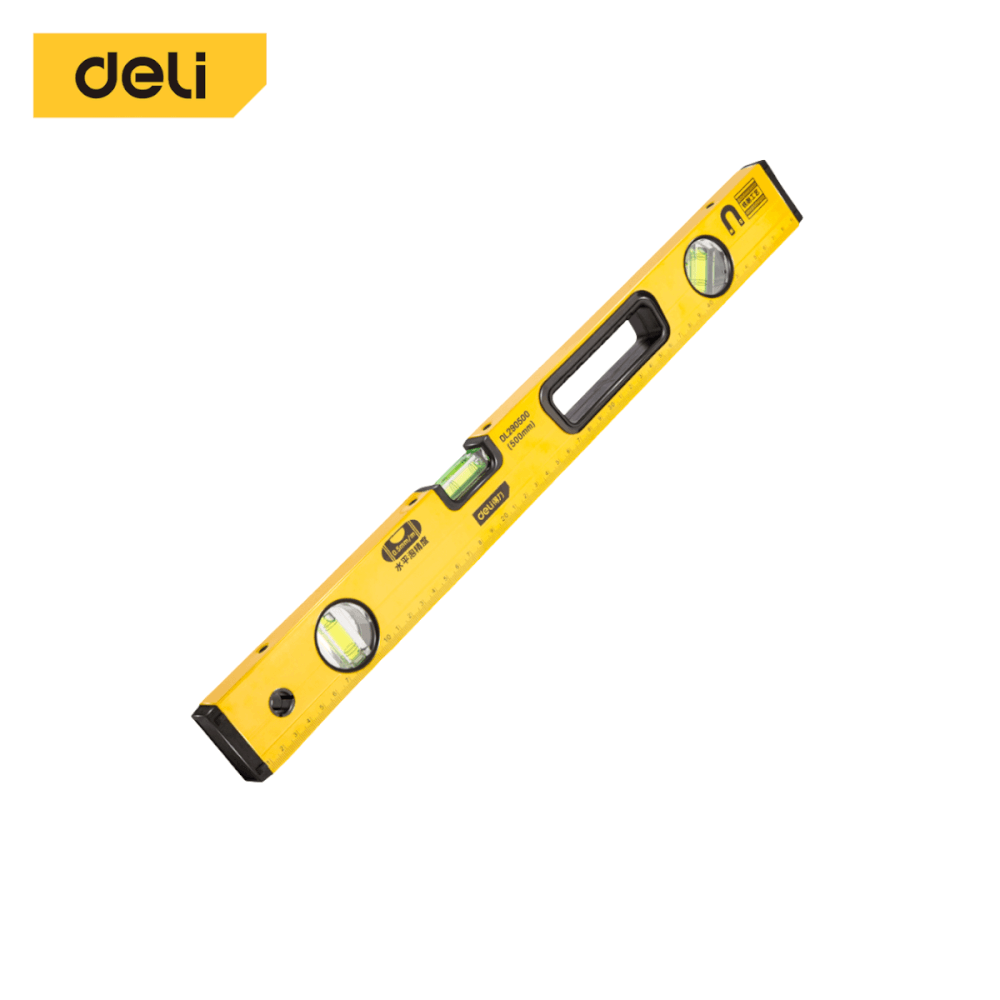 ไม้วัดระดับน้ำ DELI EDL290500-YL-01 50ซม. สีเหลือง
